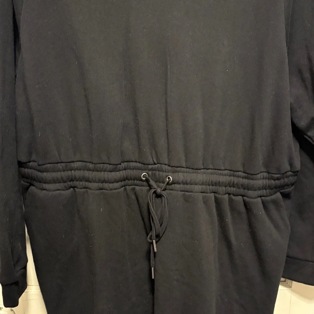 Torrid  Black Hooded Sweatshirt Longsleeve Dress 3 or 22/24 - Picture 3 of 13